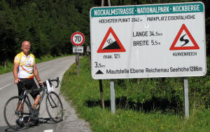 En daar gaat ie weer - de Nockalmstrasse
