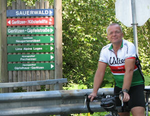 Hij krijgt er geen genoeg van - de andere kant van de Gerlitzen, de Gipfelstrasse...